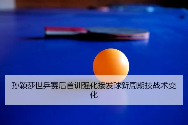 孙颖莎世乒赛后首训强化接发球新周期技战术变化